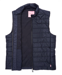 Navy Blue Padded Gilet