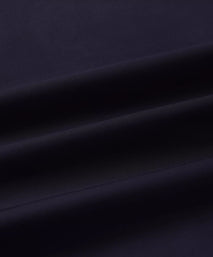Navy Blue Classic Fit Double Cuff Ramses Cotton Poplin Formal Shirt